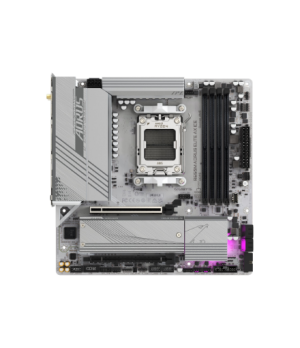 Gigabyte | B650M A ELITE AX ICE | Processor family AMD | Processor socket AM5 | DDR5 | Supported hard disk drive interfaces SATA