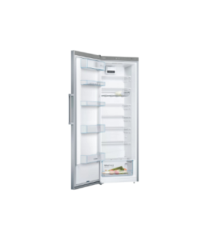 Bosch | Refrigerator | KSV33VLEP | Energy efficiency class E | Free standing | Larder | Height 176 cm | 39 dB | Stainless Steel