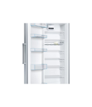 Bosch | Refrigerator | KSV33VLEP | Energy efficiency class E | Free standing | Larder | Height 176 cm | 39 dB | Stainless Steel