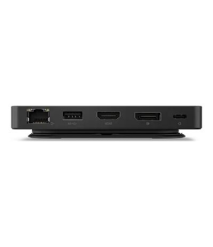 Lenovo | USB-C Dual Display Travel Dock with Adapter | 40B90100EU | Ethernet LAN (RJ-45) ports 1 | DisplayPorts quantity 1 | USB