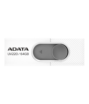 ADATA | UV220 | 64 GB | USB 2.0 | White/Gray