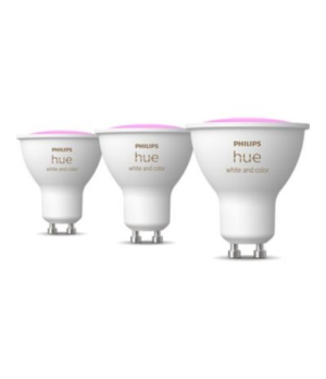 Philips Hue Smart Spotlight, 3pcs pack | GU10 | 4.2 W | White and colour light