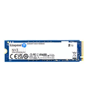 Kingston SSD | NV3 | 2000 GB | SSD form factor M.2 2280 | Solid-state drive interface PCIe NVMe Gen 4.0 (x4) | Read speed 6000 M