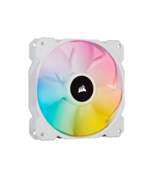 Corsair | 120mm White PWM Fan, Triple Pack with Lighting Node CORE | iCUE SP120 RGB ELITE Performance | Case Fan