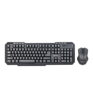 Gembird | Desktop Set | KBS-WM-02 | Keyboard and Mouse Set | Wireless | Mouse included | US | Black | USB | US | 450 g | Numeric