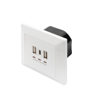 Digitus | Socket with USB A & USB-C Ports, flush mounted