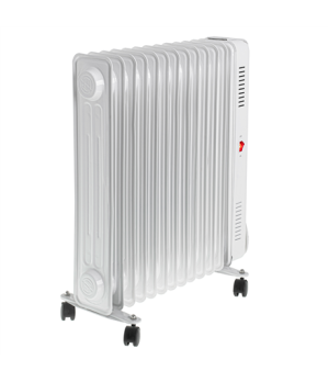 Adler AD 7826 | Oil Filled Radiator | 2500 W | Number of power levels 3 | White