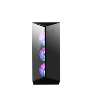 MSI MPG GUNGNIR 110R PC Case, Mid-Tower, USB 3.2, Black | MSI | MPG GUNGNIR 110R | Black | ATX | Power supply included No