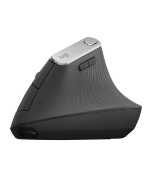 Logitech | Ergonomic Mouse | MX VERTICAL | Wireless | USB, Bluetooth | Graphite