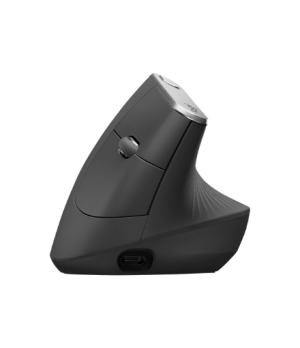 Logitech | Ergonomic Mouse | MX VERTICAL | Wireless | USB, Bluetooth | Graphite