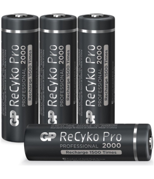 Pro rechargeable batteries | AA | 2000 mAh