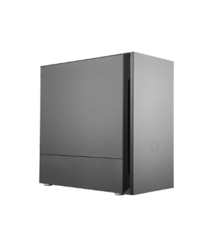 Cooler Master | Silencio S400 with Steel side panel | Black | Mini ITX, Micro ATX | Power supply included No