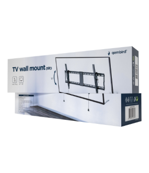 Gembird | Wall mount | WM-90T-01 | Tilt | 43-90 " | Maximum weight (capacity) 70 kg | Black