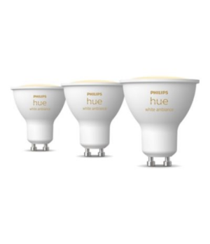 Philips Hue Smart Spotlight, 3pcs pack | GU10 | 4.2 W | Warm to cool white light