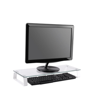 Logilink BP0027 Tabletop monitor riser, glass | Logilink