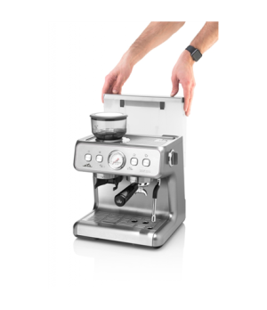 ETA Espresso Coffee Maker | ETA718190000 BARICELO | Pump pressure 15 bar | Table | 1550 W | Stainless Steel