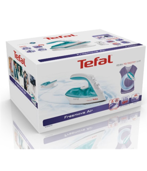 TEFAL Freemove Air Wireless Steam Iron | FV6520 | Steam Iron | 2400 W | Water tank capacity 250 ml | Continuous steam 25 g/min |