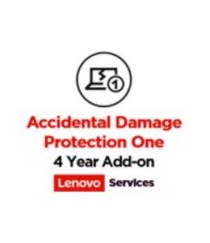 Lenovo | Warranty | 4Y Accidental Damage Protection One (Valid for computers with 4Y warranty) | 4 year(s)