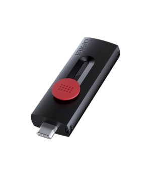 Lexar | Flash Drive | JumpDrive D300 | 64 GB | USB 3.2 Gen 1 | Black/Red