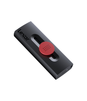 Lexar | Flash Drive | JumpDrive D300 | 64 GB | USB 3.2 Gen 1 | Black/Red