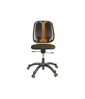 Fellowes | Office Suites mesh back support | Black | Depth 140 mm | Height 512 mm | Mesh textile | Width 439 mm