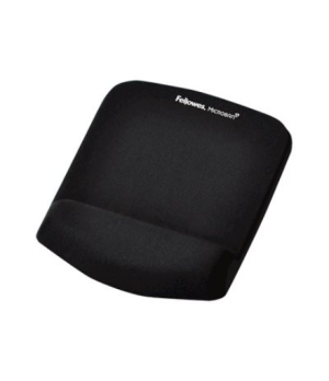 Fellowes | Mouse pad with wrist support PlushTouch | Mouse pad with wrist pillow | 238 x 184 x 25.4 mm | Black