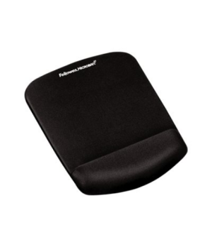 Fellowes | Mouse pad with wrist support PlushTouch | Mouse pad with wrist pillow | 238 x 184 x 25.4 mm | Black