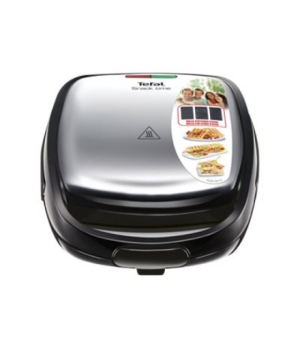 TEFAL Sandwich Maker | SW342D38 | 700 W | Number of plates 3 | Black/Stainless Steel