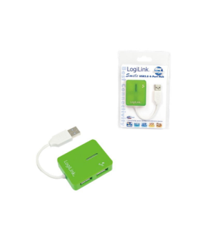 Logilink | USB 2.0 Hub 4-Port, Smile, Green