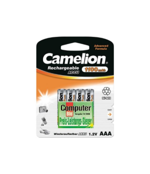 Camelion | AAA/HR03 | 1100 mAh | Rechargeable Batteries Ni-MH | 4 pc(s)