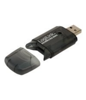 Logilink | Cardreader USB 2.0 Stick external for MMC, RS-MMC, SD and SD HC