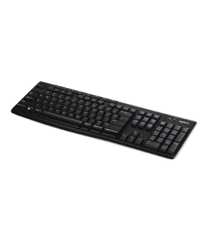 Logitech | K270 | Wireless Keyboard | Batteries included | QWERTY | Black | USB Mini reciever