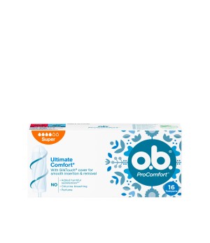 Tamponai O.B. ProComfort Super, 16 vnt.