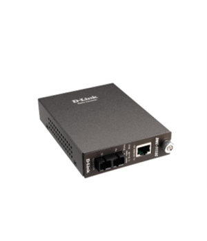 D-Link | DMC-515SC Media Converters | Media from 100BASE-TX to twisted pair in 100BASE-FX for the single-fiber (15km, SC)