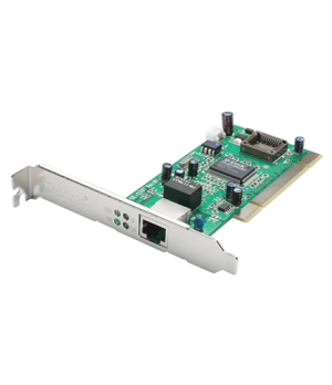 D-Link DGE-528T PCI Network Adapter with 1 10/100/1000Base-T RJ-45 port PCI