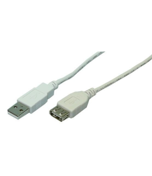 Logilink | USB 2.0 extensio cable, | USB-A to USB-A USB A female | USB A male