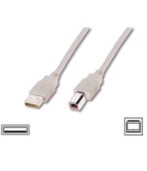 Logilink | USB 2.0 connection cable | USB-A to USB-B USB A male | USB B male