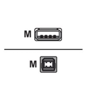 Logilink | USB 2.0 connection cable | USB-A to USB-B USB A male | USB B male