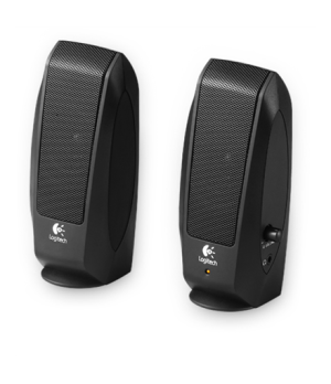 Logitech LGT-S120 Black 2.2 W 2.0 Stereo Speakers 2 x 1.15W W