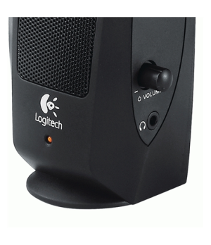 Logitech LGT-S120 Black 2.2 W 2.0 Stereo Speakers 2 x 1.15W W