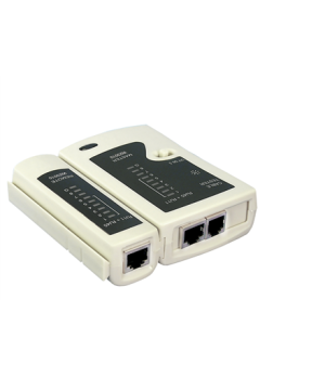 Logilink | Cable tester for RJ11, RJ12 and RJ45 with remote unit