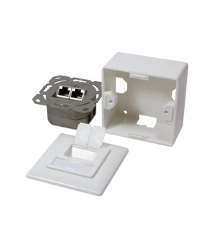 NP0035 | Cat5e | • Tested according to LINK Performance CLASS D, for up to 300 MHz • Complete shielding of the RJ45 sockets and 