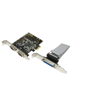 Logilink | 2 x serial (COM), 1 x parallel (LPT) | PCIe