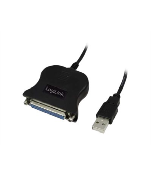 Logilink | USB 2.0 adapter to Paralel (LPT)  DB25 , 1,8m | USB-A to LPT USB A male | DB25