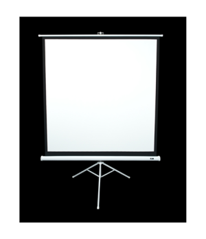 T119NWS1 | Tripod Series | Diagonal 119 " | 1:1 | Viewable screen width (W) 213 cm | White