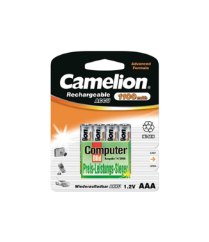 Camelion | AAA/HR03 | 1100 mAh | Rechargeable Batteries Ni-MH | 4 pc(s)