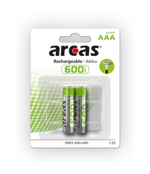 ARCAS NI-MH R03 MICRO AAA 600mA BP2 | Arcas