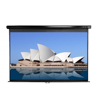 Elite Screens | Manual Series | M100UWH | Diagonal 100 " | 16:9 | Viewable screen width (W) 221 cm | Black
