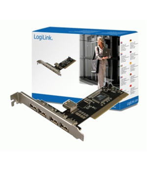 Logilink | 4+1-port USB 2.0 | PCI