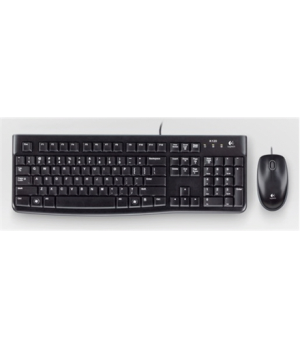 Logitech | LGT-MK120-US | Keyboard and Mouse Set | Wired | Mouse included | US | Black | USB Port | International EER